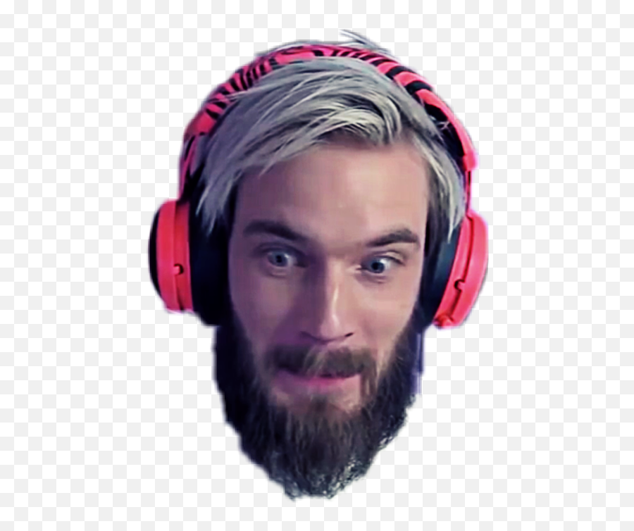 Pewdiepie Brofist Pewds Sticker By Nastyanetua - Pewdiepie Face Png Emoji,Pewdiepie Emoji