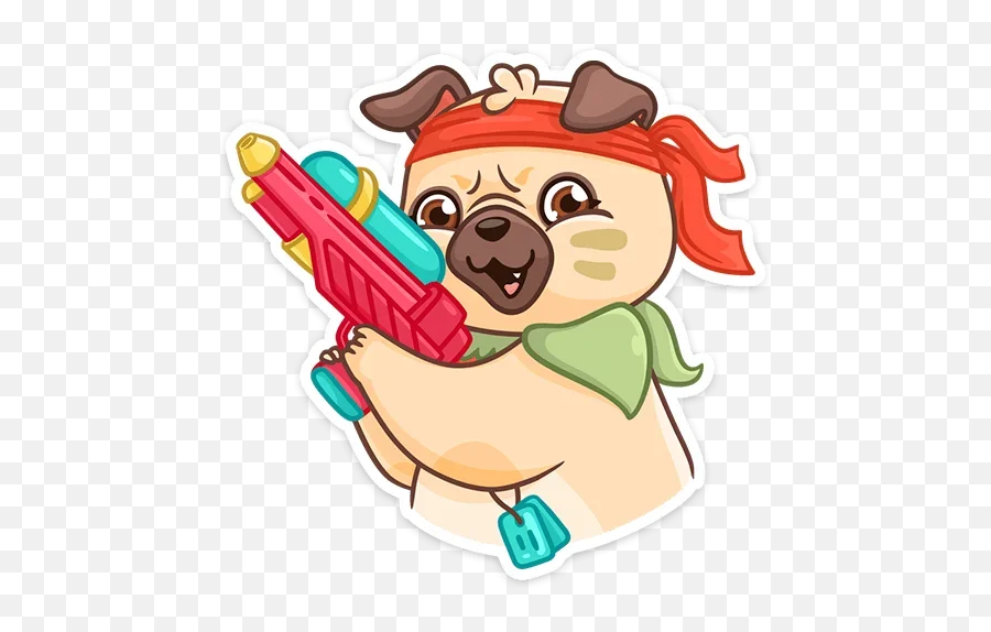 Telegram Sticker From Pack Emoji,Watergun Emoji