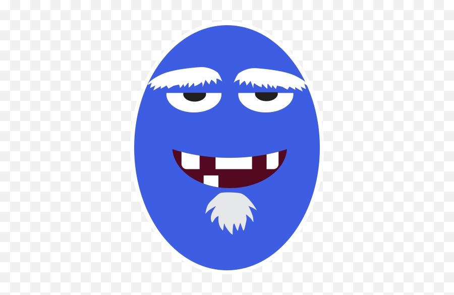 Shape Emoji By Marcossoft - Sticker Maker For Whatsapp,Blue Face Emoji Meme