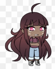 Gacha Sad Crying Gachalife Sticker By Big Boy - Fictional Character Emoji,Big Crying Emoji