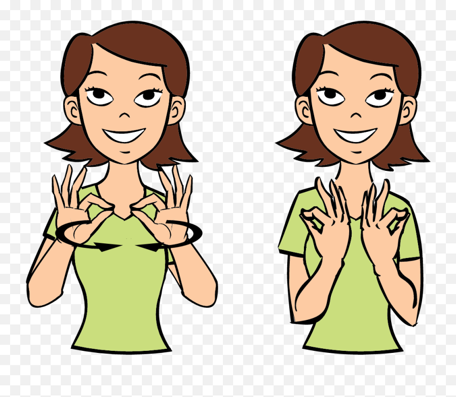 Family - Pig In Sign Language Emoji,Asl Emotion Signs