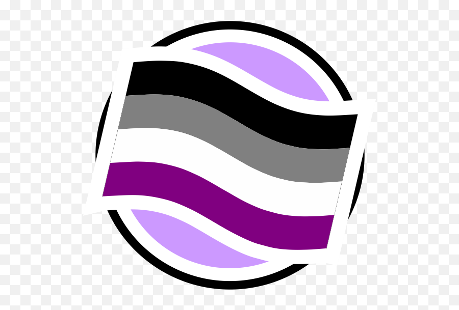 Demi Pride - Ace Flag Free Emoji,Bisexual Flag Emoji