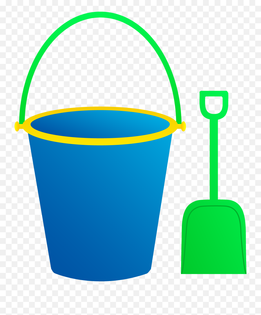 Clipart Bucket - Clip Art Library Beach Bucket Clip Art Emoji,Bucket Of Water Emoji