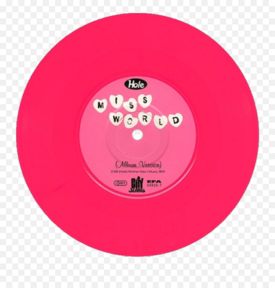 Vinyl Retro Hotpink Pink Cd Sticker - Dot Emoji,Vinyl Emoji