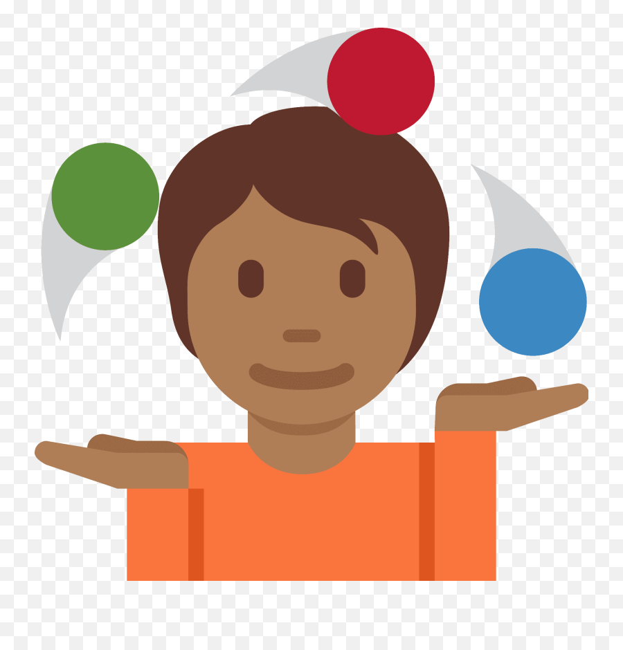 Person Juggling Emoji Clipart - Juggling,Emojis Animados