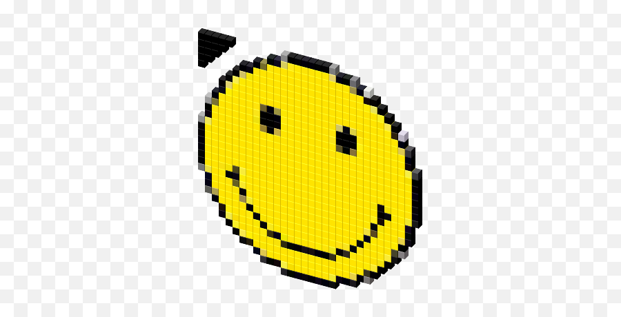 Smiley Face Cursor - Pixel Art Emoji,Smiley Face Emoji Shirt