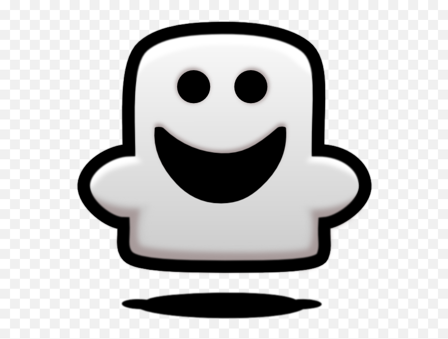 The Cheerful Ghost Spright - Happy Emoji,Ghost Emoji Pillows