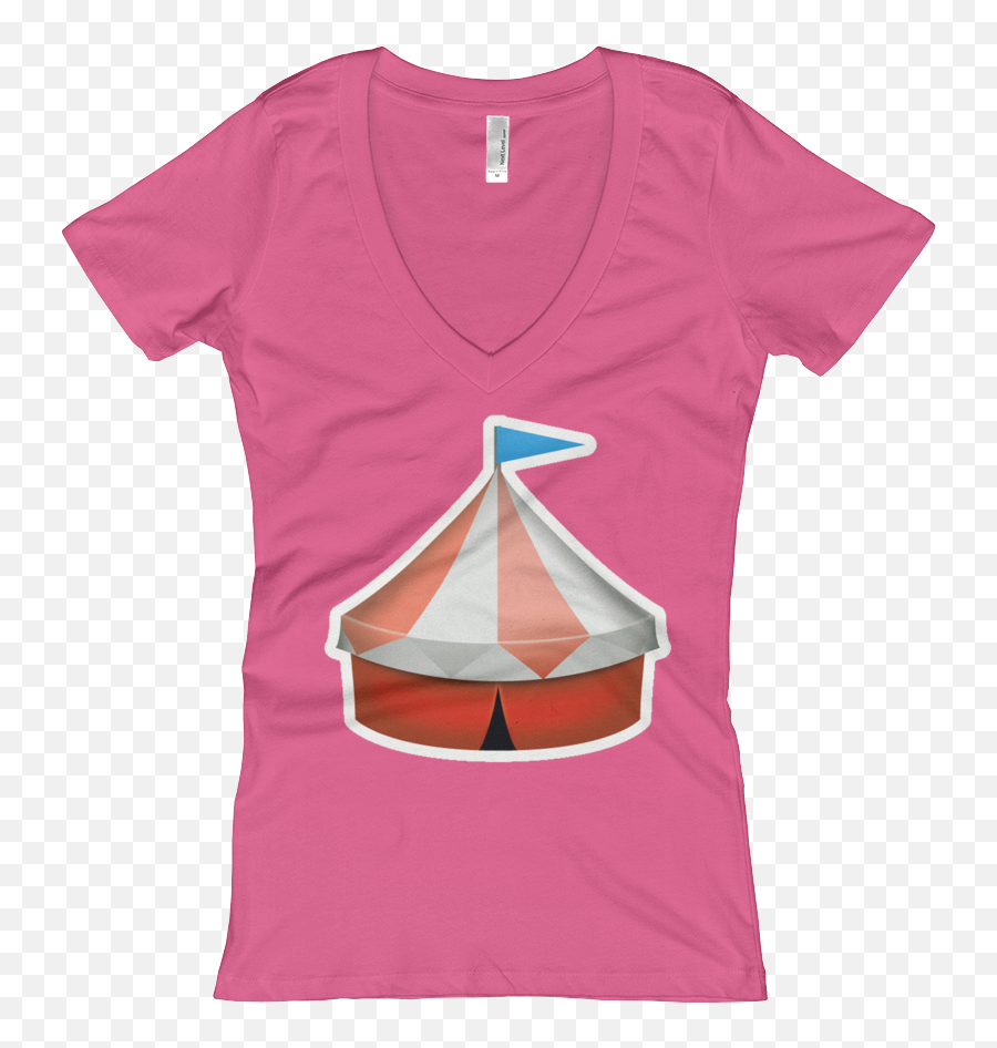 Download Womenu0027s Emoji V Neck - Guess Iu0027ll Just Stumble On Short Sleeve,Home Emoji