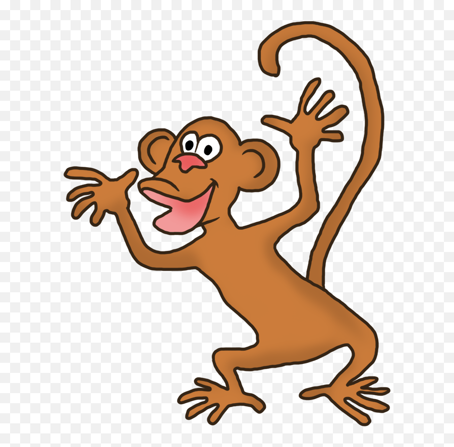 Funny Monkey Clipart - Clip Art Library Funny Monkey Clipart Emoji,Monkey Cover Mouth Emoji