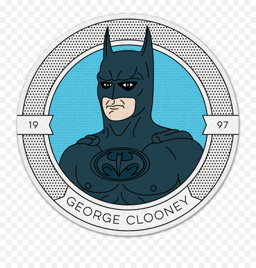 Blog Macguffin Goods - Batman George Clooney Kawaii Emoji,Christian Bale Emotion Movie