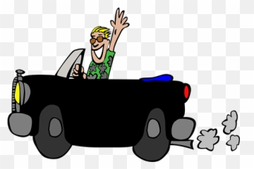Free Exhausted Tired Vectors - Car Moving Clip Art Emoji,Animated Emoticons Driving Car