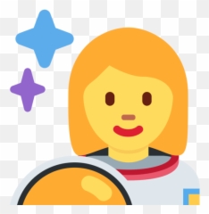 Astronauta Mujer - Astronaut Emoji Girl,Emojis Hd De Mujer Bailando