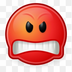 Anger - Expression Cartoon Angry Face Emoji,Angry Grrr Emoticon