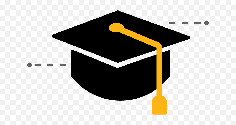 Pin - Transparent Background Black Graduation Cap Emoji,Emoji Graduation Reception