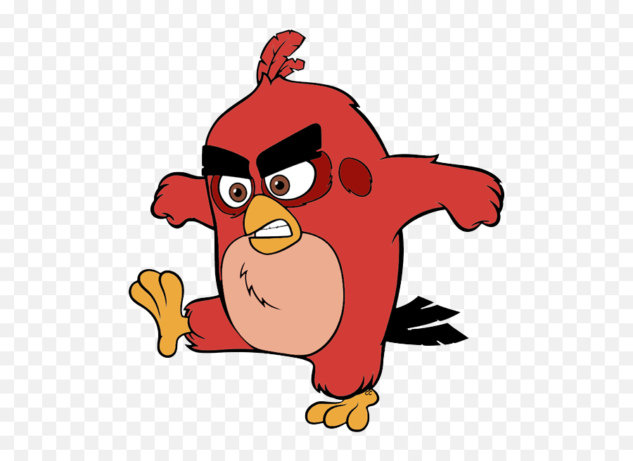 Transparent Bird Clipart - Angry Bird Clipart Emoji,Movie About Emotions Cartoon