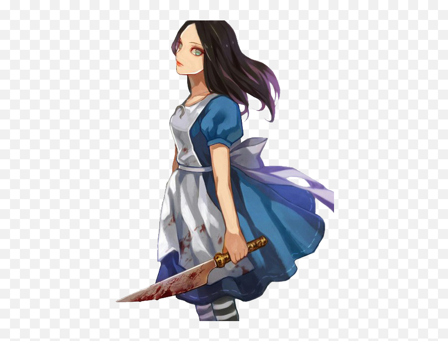 Alice Aliceliddell Liddell Sticker - American Alice Anime Emoji,Alice Madness Returns Emojis