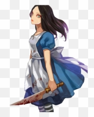 Alice Aliceliddell Liddell Sticker - American Alice Anime Emoji,Alice Madness Returns Emojis