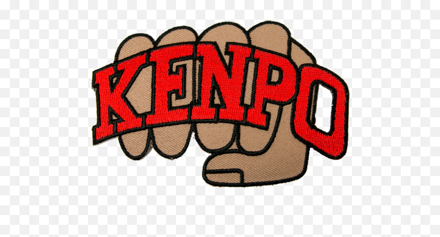 1141 Kenpo Fist Patch Clipart - Kenpo Emoji,Powerfist Emoticon