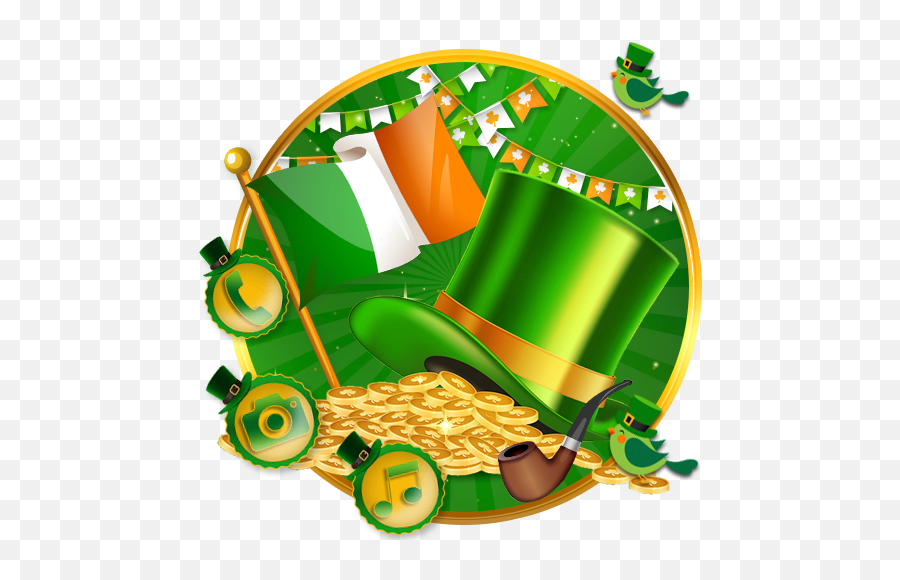 St Patricks Day Themes Hd Wallpapers 3d Icons Qu0026a Tips - Costume Hat Emoji,Facebook Emoticons Shortcuts 2017