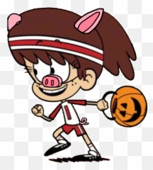 Lynnthesportspig Sticker By Carmine Crincoli - Fictional Character Emoji,Pigtail Emoji For Facebook
