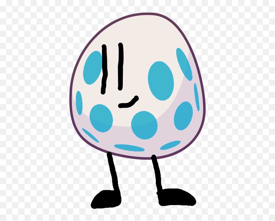 Eggy Bfdi Object Shows Community Fandom - Dot Emoji,Broken Egg Yolk Japanese Emoticon
