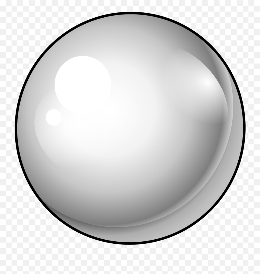 Pearl 1 - Transparent Round Glass Png Emoji,Emotion Pearls