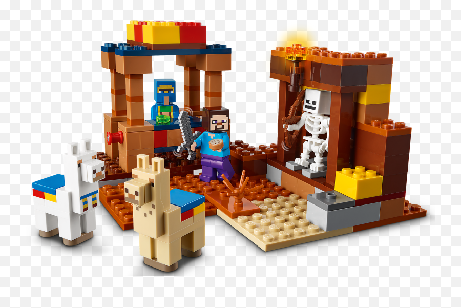 The Trading Post - Lego Minecraft 21167 Emoji,Minecraft Birthday Steve Emoji