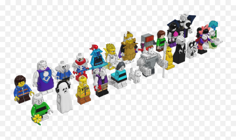 Mecabrickscom Undertale Characters - Asriel Lego Emoji,Undertale Emoticons Undyne