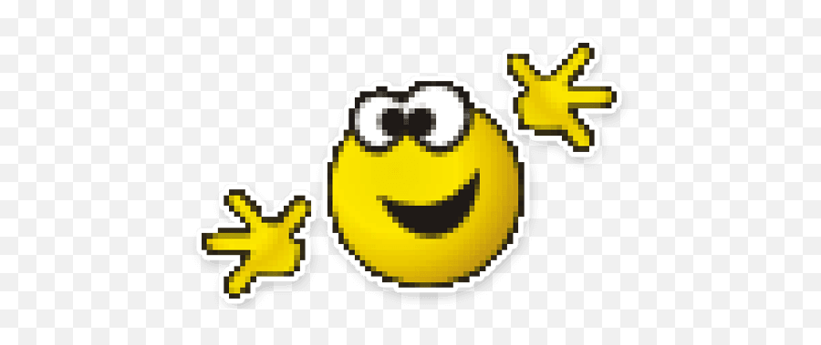 Qip Smiles Telegram Stickers Sticker Search - Pixel Art Roblox Draws Emoji,Toothless Grin Emoticon