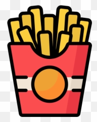 Fried Potatoes Free Vector Icons - Fried Potatoes Icon Emoji,Fried Potato Chips Emoji Text