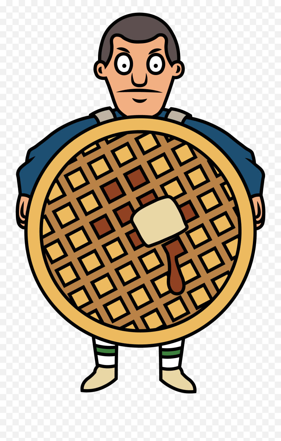 Image Of Els Waffles - Waffles Cartoon Emoji,Rush Of Emotion Clipsart