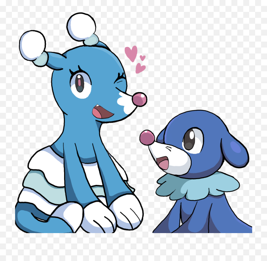 Popplio And Brionne Kirath4 - Pokémon Popplio Brionne Emoji,Popplio Emotion Comic