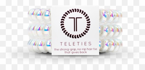 Teleties Small Hair Ties Crystal Clear - Walmartcom Emoji,Janitors Day In Emojis