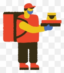Food Delivery Man On Scooter Clipart Illustrations U0026 Images Emoji,Man Vs Woman And Gun Emoji