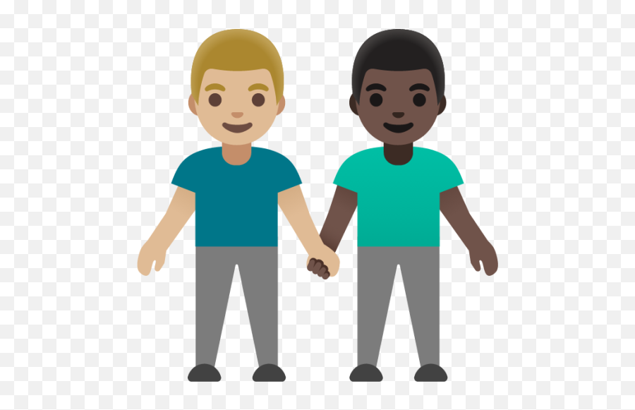 Men Holding Hands Medium - Light Skin Tone Dark Skin Tone Emoji,Holidng Nose Emoji Png