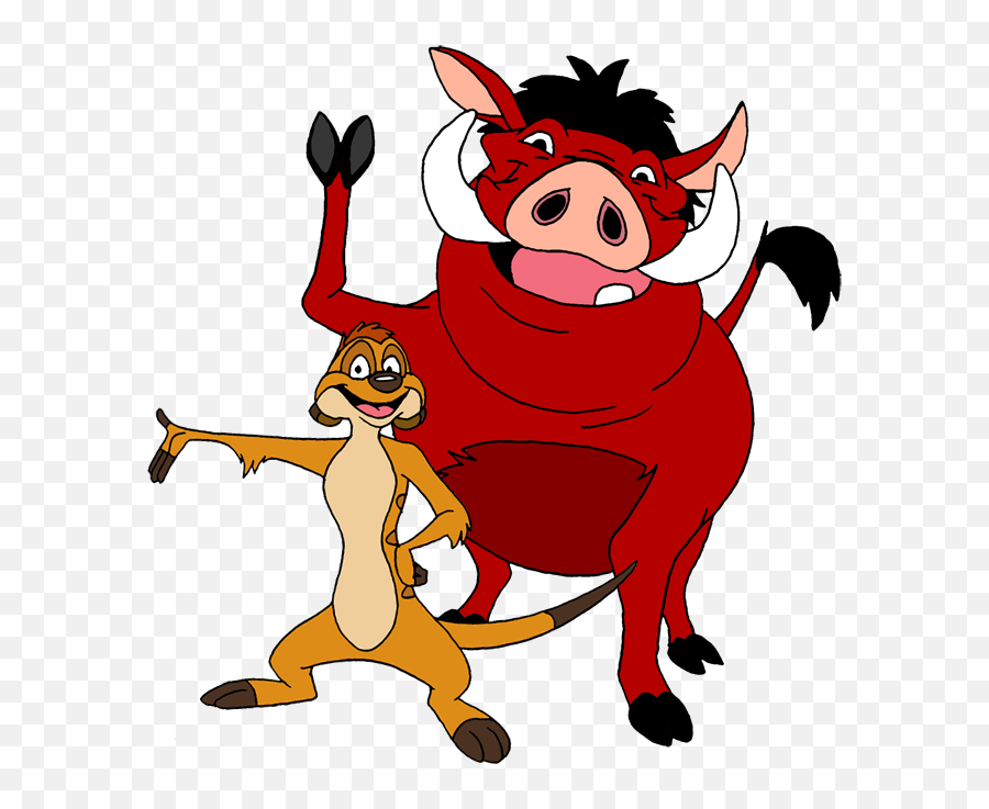 Emotions Clipart Emotional Stability - Timon And Pumbaa Lion King Png Emoji,Disney Emotions