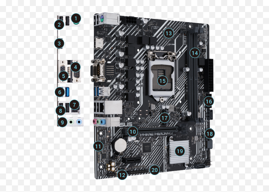 Prime H510m - Dcsmmotherboardsasus Global Emoji,D&d Gif Emojis