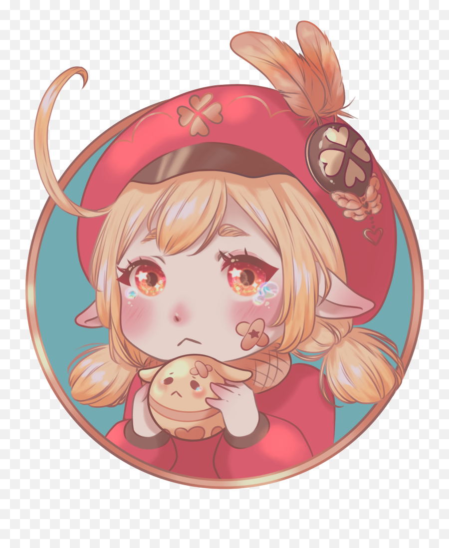 Klee - Emoji Crying Bimm Bamm Mihoyo Player Community,Emojis Rabbit Bomb