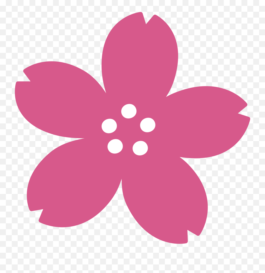 Emoji Flower Png Emoji Flower Png Transparent Free For - Transparent Cherry Blossom Symbol,Pot Emojis