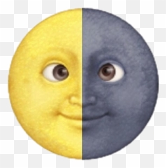 Luna Y Sol Emoji Png Image With No - Moon Emoji,Y Emoji