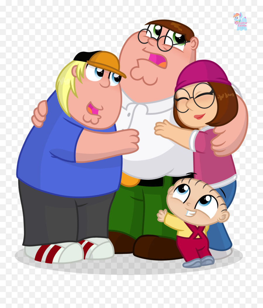 Children - Family Guy Rainboweevee Emoji,Peter Griffin Emoji