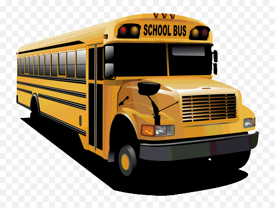 Driving Clipart Yellow School Bus - Vector School Bus Png Emoji,Short Bus Emoji