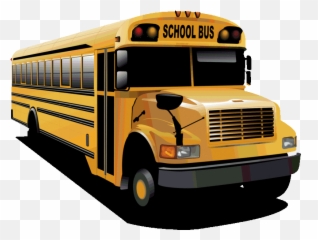 Driving Clipart Yellow School Bus - Vector School Bus Png Emoji,Short Bus Emoji