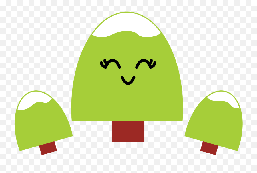 Kawaii Christmas Illustration - 028 Dot Emoji,Stank Face Emoticon