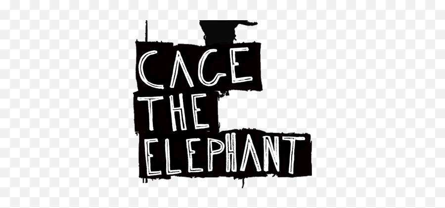 Cage The Elephant Band Stickers - Logo Cage The Elephant Emoji,Band Names In Emoji
