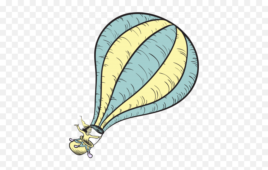 Person In Hot Air Balloon - Oh The Places You Ll Go Balloon Emoji,Hot Air Balloon Emoji