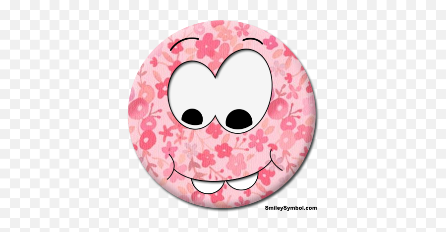 Beautiful Pink Smiley Badge - Happy Emoji,Quote Emoticon