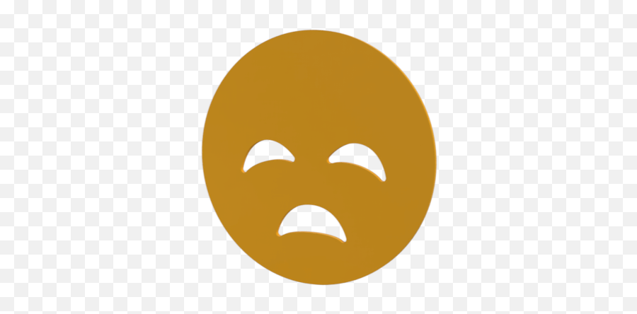 Posavasos Emoji Cansado Y Triste - Happy,Emojis Cansado