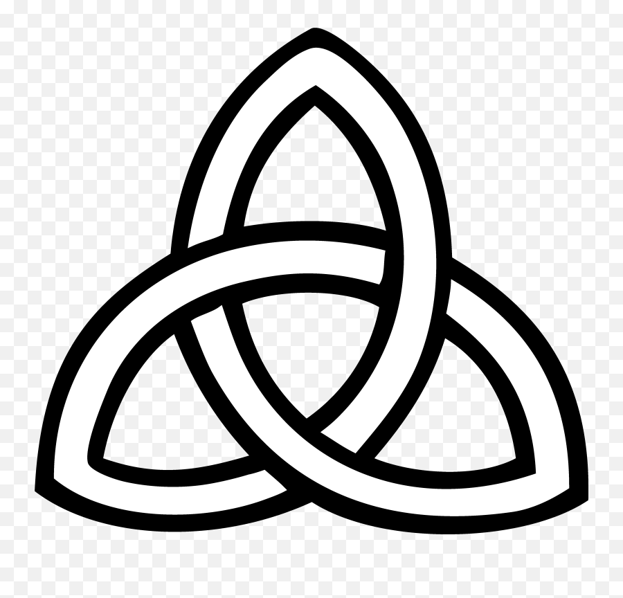Free Celtic Knot Transparent Background - Trinity Symbol Transparent Emoji,Triquetra Emoji