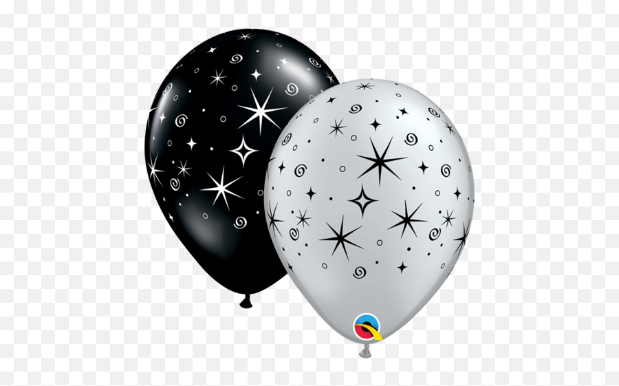Products - Black And White Baloons Png Emoji,Black Balloon Emoji